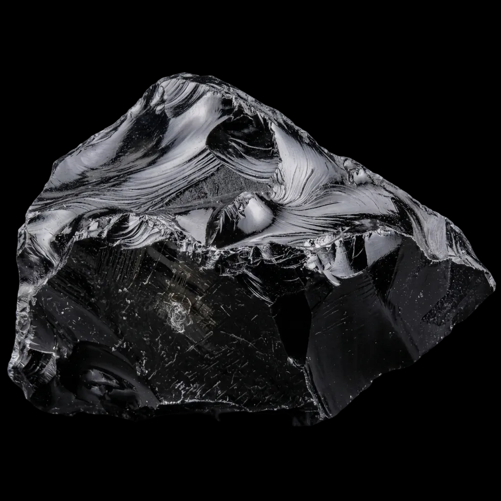 Natural Obsidian Crushed Stone, Mineral Semi-Precious Stone, Bare Stone, Crystal Aquarium Flowerpot Decoration, Gemstones For Buddha