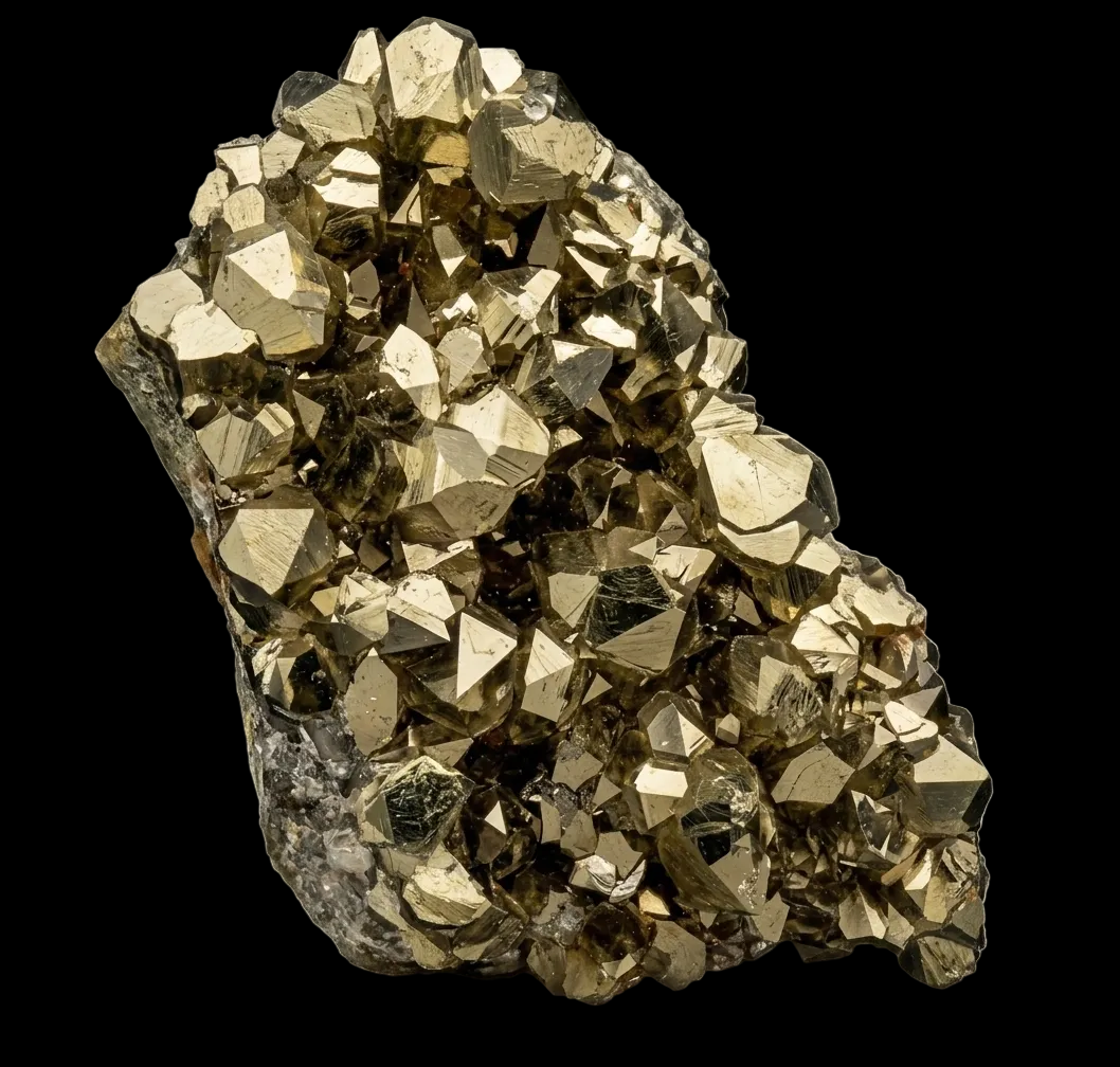 Natural Pyrite Raw Stone Ornament